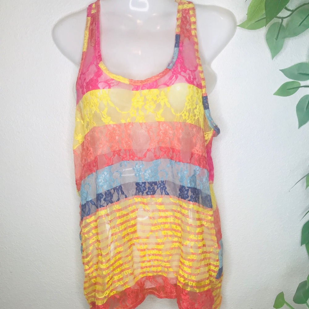 Voice Multi color tank top!